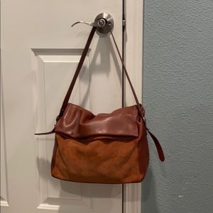 ALL SAINTS Maya Calfskin Shoulder Bag